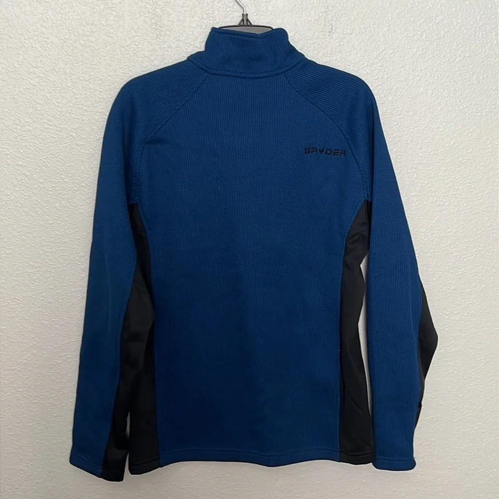 Spyder Half Zip Gait Knit Pullover Jacket Size Medium